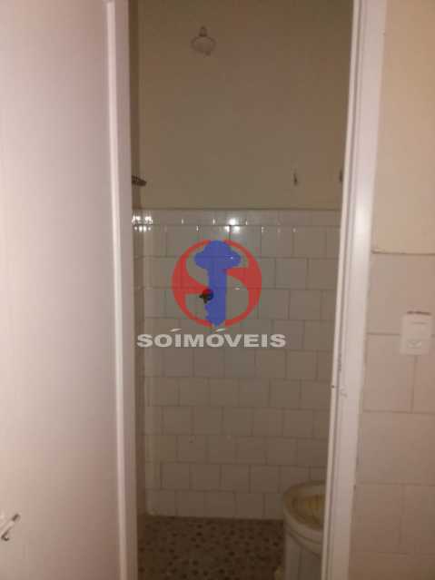 Banheiro de serviço - Apartamento 1 quarto à venda Tijuca, Rio de Janeiro - R$ 350.000 - TJAP10354 - 14