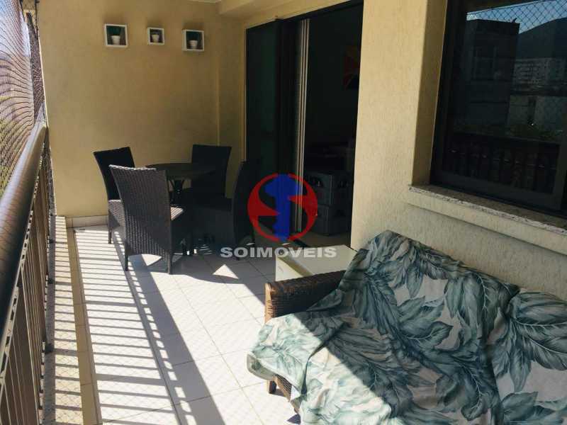 Conheça VARANDA do imóvel - Apartamento 3 quartos à venda Tijuca, Rio de Janeiro - R$ 1.298.000 - TJAP30785 - 6 VARANDA - Apartamento 3 quartos à venda Tijuca, Rio de Janeiro - R$ 1.298.000 - TJAP30785 - 6
