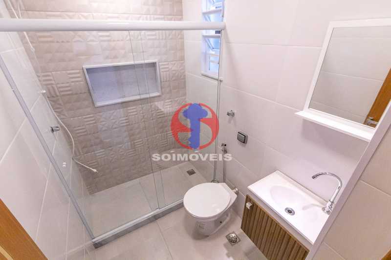 Banheiro Social - Apartamento 1 quarto à venda Copacabana, Rio de Janeiro - R$ 539.000 - TJAP10376 - 13