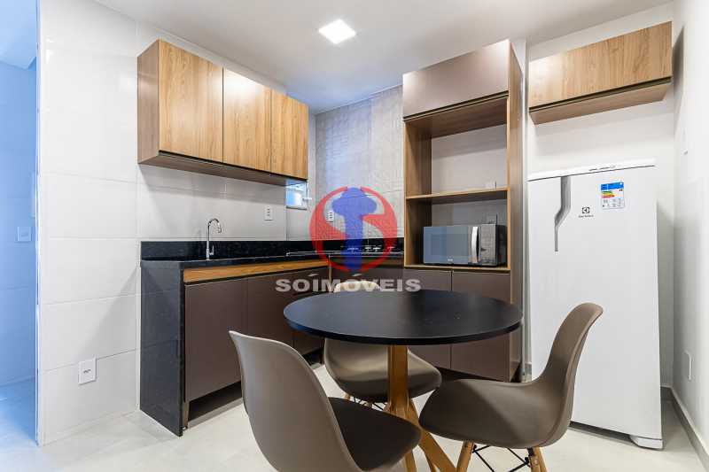 Cozinha - Apartamento 1 quarto à venda Copacabana, Rio de Janeiro - R$ 539.000 - TJAP10376 - 3