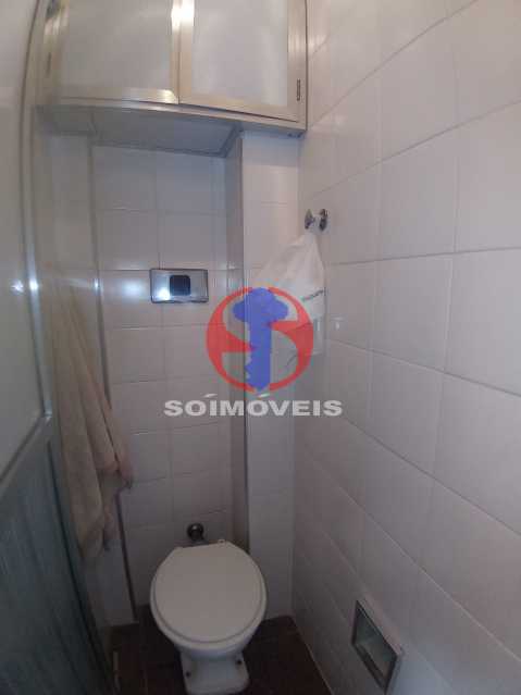 banheiro de serviço - Apartamento 2 quartos à venda Rio Comprido, Rio de Janeiro - R$ 339.000 - TJAP21713 - 18
