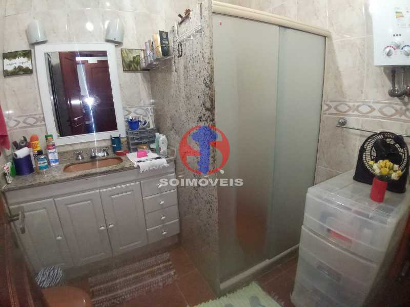 banheiro social com box blinde - Apartamento 2 quartos à venda Rio Comprido, Rio de Janeiro - R$ 339.000 - TJAP21713 - 10