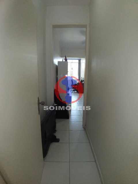 hall de entrada do apto  - Apartamento 1 quarto à venda Tijuca, Rio de Janeiro - R$ 330.000 - TJAP10400 - 9