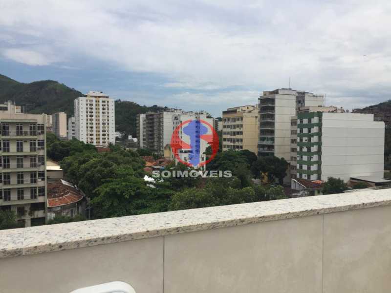 vista do terraço. - Cobertura 3 quartos à venda Vila Isabel, Rio de Janeiro - R$ 670.000 - TJCO30068 - 18