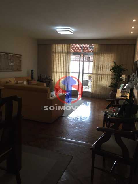 sala dois ambientes - Cobertura 4 quartos à venda Tijuca, Rio de Janeiro - R$ 950.000 - TJCO40022 - 1