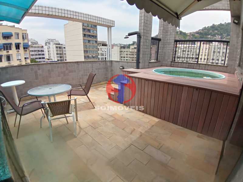 Conheça terraço com piscina e churras do imóvel - Cobertura 3 quartos à venda Tijuca, Rio de Janeiro - R$ 1.190.000 - TJCO30071 - 28 terraço com piscina e churras - Cobertura 3 quartos à venda Tijuca, Rio de Janeiro - R$ 1.190.000 - TJCO30071 - 28