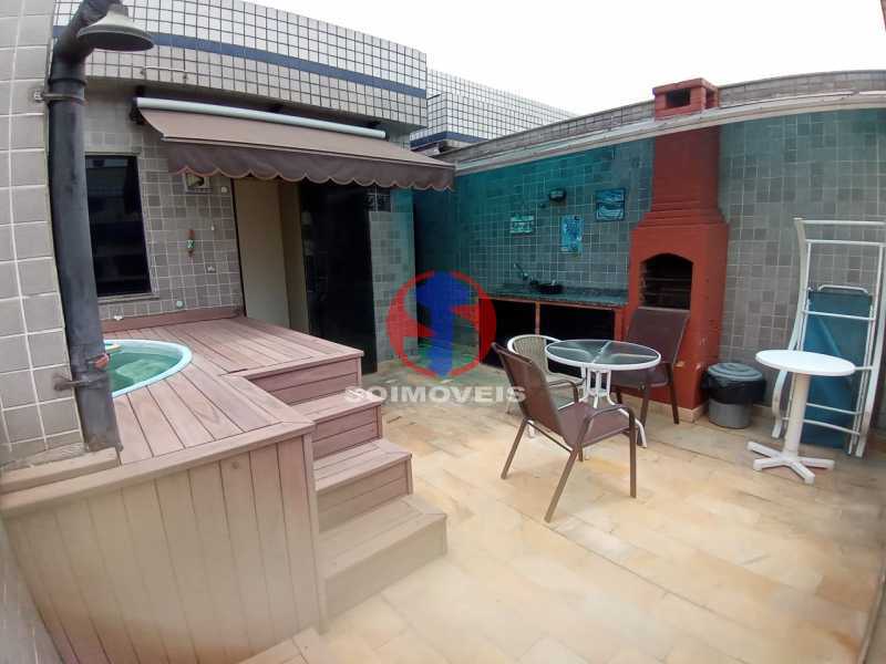 Conheça terraço do imóvel - Cobertura 3 quartos à venda Tijuca, Rio de Janeiro - R$ 1.190.000 - TJCO30071 - 30 terraço - Cobertura 3 quartos à venda Tijuca, Rio de Janeiro - R$ 1.190.000 - TJCO30071 - 30