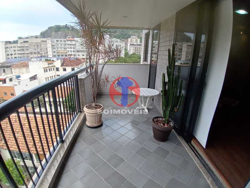 Conheça varanda do imóvel - Cobertura 3 quartos à venda Tijuca, Rio de Janeiro - R$ 1.190.000 - TJCO30071 - 5 varanda - Cobertura 3 quartos à venda Tijuca, Rio de Janeiro - R$ 1.190.000 - TJCO30071 - 5