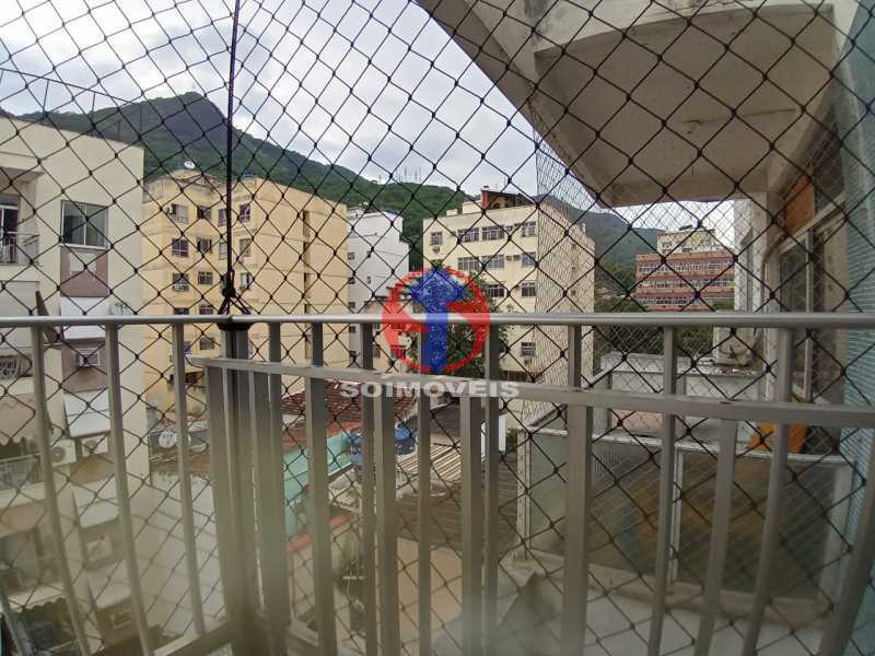 vista da varanda - Cobertura 2 quartos à venda Tijuca, Rio de Janeiro - R$ 760.000 - TJCO20042 - 4