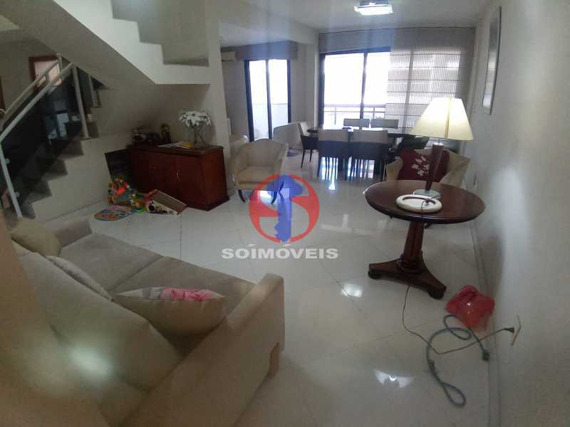 Conheça salão do imóvel - Cobertura 3 quartos à venda Tijuca, Rio de Janeiro - R$ 1.890.000 - TJCO30072 - 3 salão - Cobertura 3 quartos à venda Tijuca, Rio de Janeiro - R$ 1.890.000 - TJCO30072 - 3