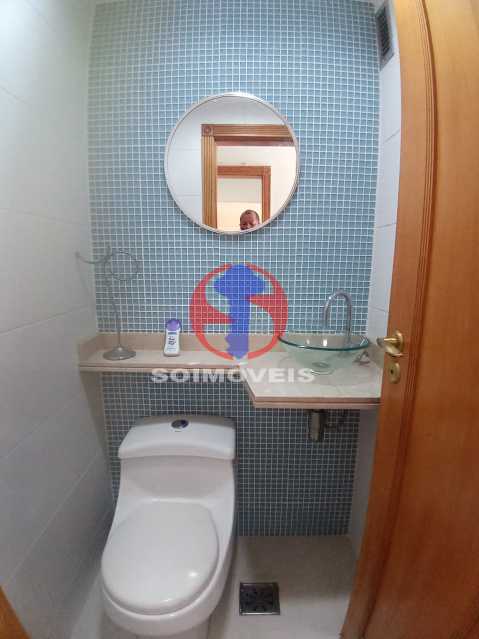 banheiro social, terraço - Cobertura 3 quartos à venda Tijuca, Rio de Janeiro - R$ 1.890.000 - TJCO30072 - 29