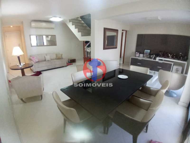 Conheça salão do imóvel - Cobertura 3 quartos à venda Tijuca, Rio de Janeiro - R$ 1.890.000 - TJCO30072 - 1 salão - Cobertura 3 quartos à venda Tijuca, Rio de Janeiro - R$ 1.890.000 - TJCO30072 - 1