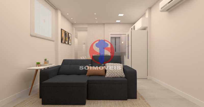 Sala - Apartamento 2 quartos à venda Botafogo, Rio de Janeiro - R$ 499.000 - TJAP21765 - 4