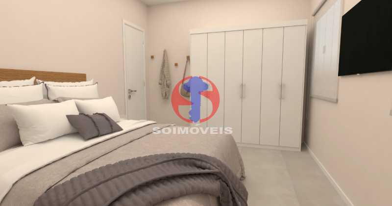 Quarto - Apartamento 2 quartos à venda Botafogo, Rio de Janeiro - R$ 499.000 - TJAP21765 - 14