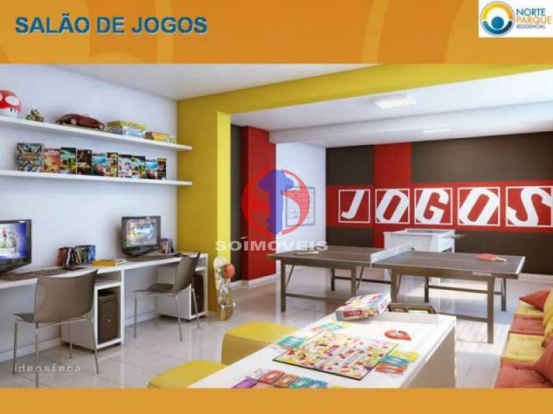 salão de jogos - Apartamento 2 quartos à venda Cachambi, Rio de Janeiro - R$ 285.000 - TJAP21768 - 22