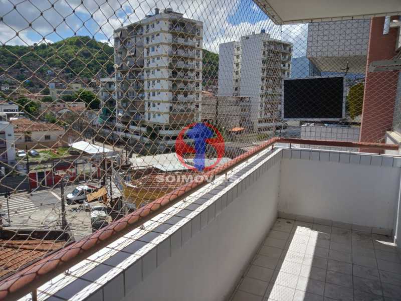 varanda - Apartamento à venda Rua Alan Kardec,Engenho Novo, Rio de Janeiro - R$ 180.000 - TJAP21774 - 5