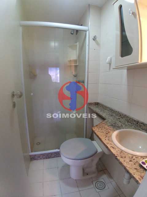 banheiro social com box blinde - Apartamento à venda Rua Alan Kardec,Engenho Novo, Rio de Janeiro - R$ 180.000 - TJAP21774 - 11