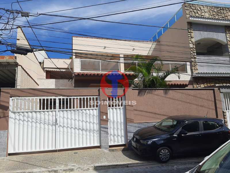 frente da casa - Casa de Vila 3 quartos à venda Méier, Rio de Janeiro - R$ 750.000 - TJCV30099 - 1