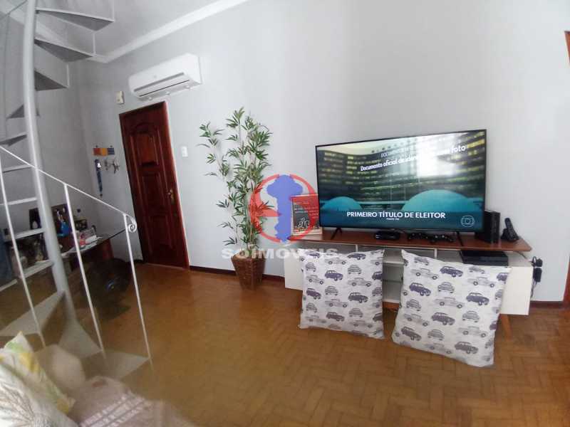 sala - Casa de Vila à venda Rua José do Patrocínio,Grajaú, Rio de Janeiro - R$ 550.000 - TJCV30108 - 5