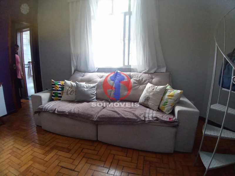 sala - Casa de Vila à venda Rua José do Patrocínio,Grajaú, Rio de Janeiro - R$ 550.000 - TJCV30108 - 6