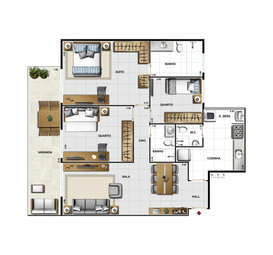 Conheça planta1 do empreendimento - Fachada - Residencial Brindisi - 173 - 15 planta1 - Fachada - Residencial Brindisi - 173 - 15