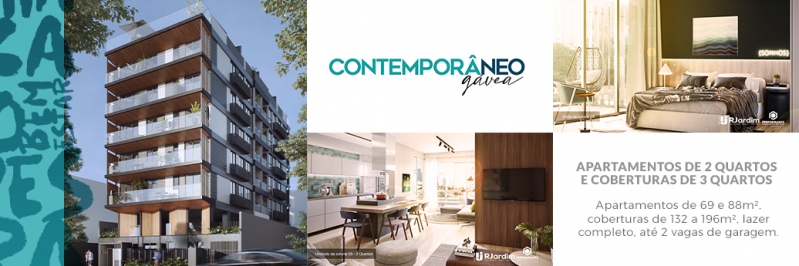 Conheça Contemporâneo Gávea do empreendimento - Fachada - Contemporâneo Gávea - 220 - 1 Contemporâneo Gávea - Fachada - Contemporâneo Gávea - 220 - 1
