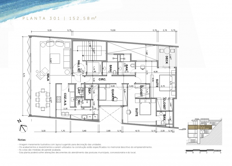 Conheça ROCCA - PLANTA APTO 301 do empreendimento - Fachada - Rocca - 225 - 10 ROCCA - PLANTA APTO 301 - Fachada - Rocca - 225 - 10