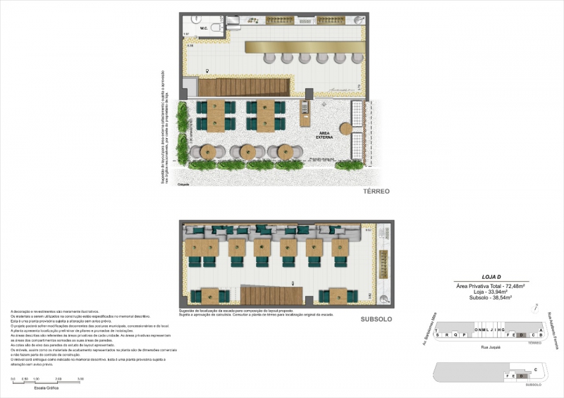 Conheça Planta_Loja-D. do empreendimento - Fachada - Essência - 235 - 8 Planta_Loja-D. - Fachada - Essência - 235 - 8