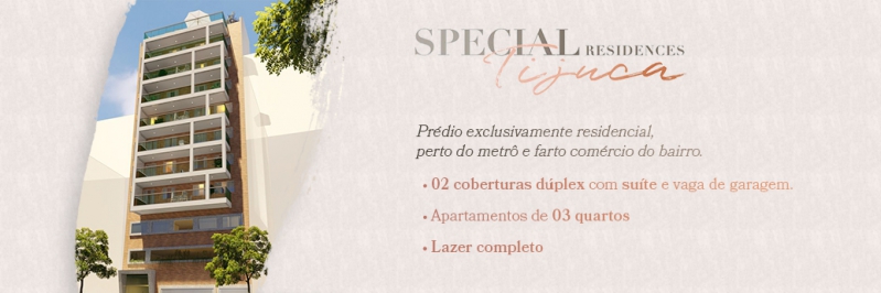 Conheça Special Residences Tijuca do empreendimento - Fachada - Special Residences Tijuca - 249 - 1 Special Residences Tijuca - Fachada - Special Residences Tijuca - 249 - 1