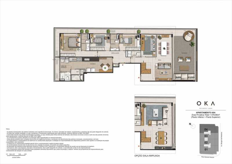 Conheça APTO 604 do empreendimento - Fachada - OKA Residence Lagoa - 252 - 18 APTO 604 - Fachada - OKA Residence Lagoa - 252 - 18