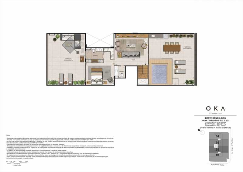 Conheça DEPENDÊNCIAS - 602 E 603 do empreendimento - Fachada - OKA Residence Lagoa - 252 - 19 DEPENDÊNCIAS - 602 E 603 - Fachada - OKA Residence Lagoa - 252 - 19