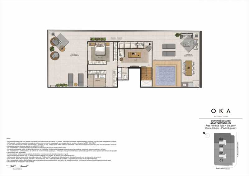 Conheça DEPENDÊNCIA - 604 do empreendimento - Fachada - OKA Residence Lagoa - 252 - 20 DEPENDÊNCIA - 604 - Fachada - OKA Residence Lagoa - 252 - 20