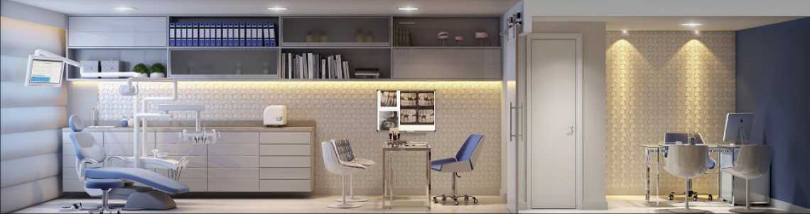 Conheça SALA DENTISTA do empreendimento - Fachada - Pulse Offices - 55 - 6 SALA DENTISTA - Fachada - Pulse Offices - 55 - 6