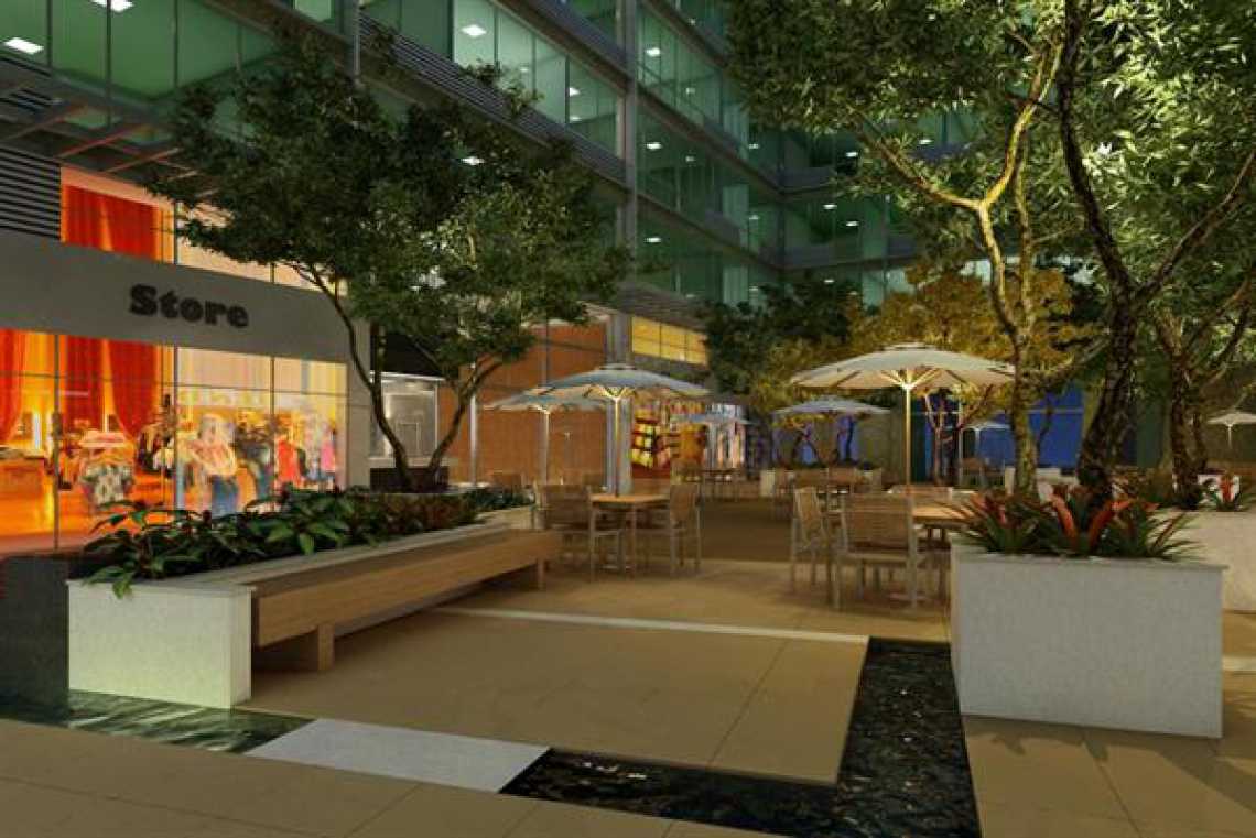 Conheça PRACA INTERNA do empreendimento - Fachada - One Offices - 70 - 8 PRACA INTERNA - Fachada - One Offices - 70 - 8