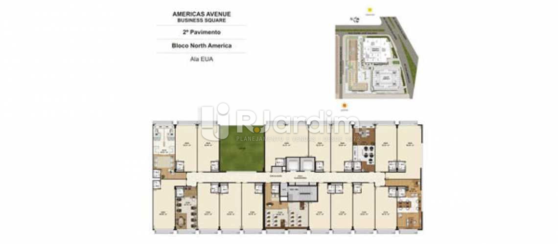 Conheça PLANTA ALA EUA 2 PAV do imóvel - Sala comercial À venda, Barra da Tijuca, Rio de Janeiro RJ - SA0003 - 15 PLANTA ALA EUA 2 PAV - Sala comercial À venda, Barra da Tijuca, Rio de Janeiro RJ - SA0003 - 15