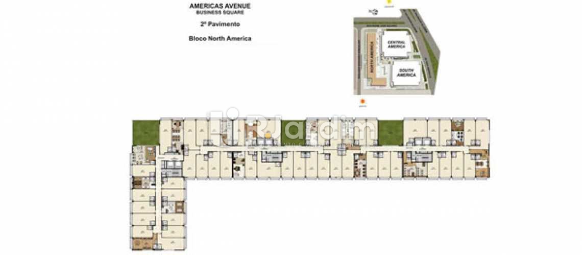 Conheça PLANTA NORTH AMERICA 2 PAV do imóvel - Sala comercial À venda, Barra da Tijuca, Rio de Janeiro RJ - SA0003 - 20 PLANTA NORTH AMERICA 2 PAV - Sala comercial À venda, Barra da Tijuca, Rio de Janeiro RJ - SA0003 - 20