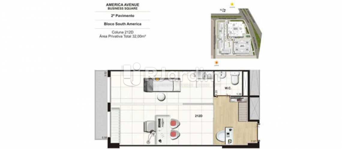 Conheça PLANTA SOUTH AMERICA do imóvel - Sala comercial À venda, Barra da Tijuca, Rio de Janeiro RJ - SA0003 - 25 PLANTA SOUTH AMERICA - Sala comercial À venda, Barra da Tijuca, Rio de Janeiro RJ - SA0003 - 25