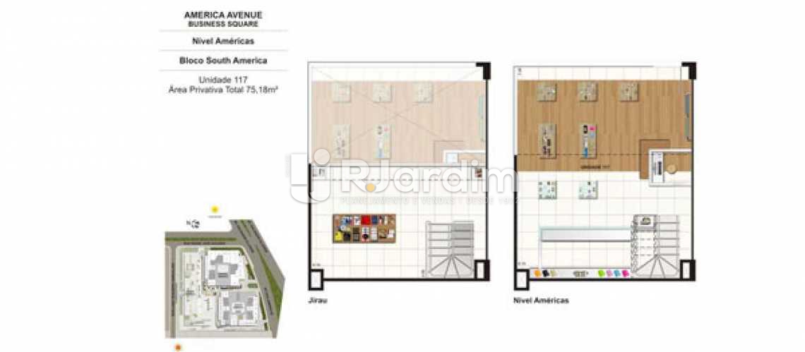 Conheça PLANTA SOUTH AMERICA 3 do imóvel - Sala comercial À venda, Barra da Tijuca, Rio de Janeiro RJ - SA0003 - 28 PLANTA SOUTH AMERICA 3 - Sala comercial À venda, Barra da Tijuca, Rio de Janeiro RJ - SA0003 - 28