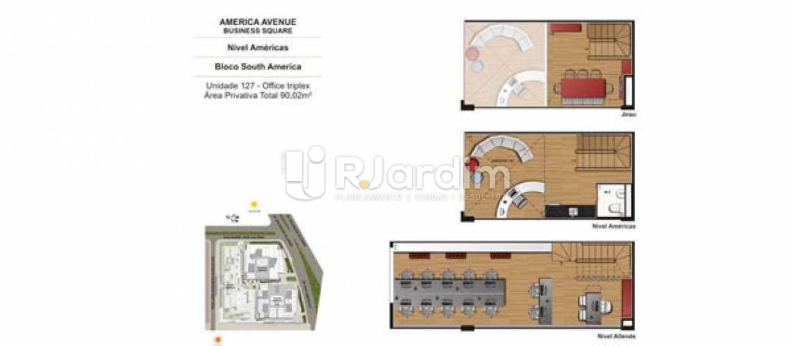 Conheça PLANTA SOUTH AMERICA 4 do imóvel - Sala comercial À venda, Barra da Tijuca, Rio de Janeiro RJ - SA0003 - 29 PLANTA SOUTH AMERICA 4 - Sala comercial À venda, Barra da Tijuca, Rio de Janeiro RJ - SA0003 - 29