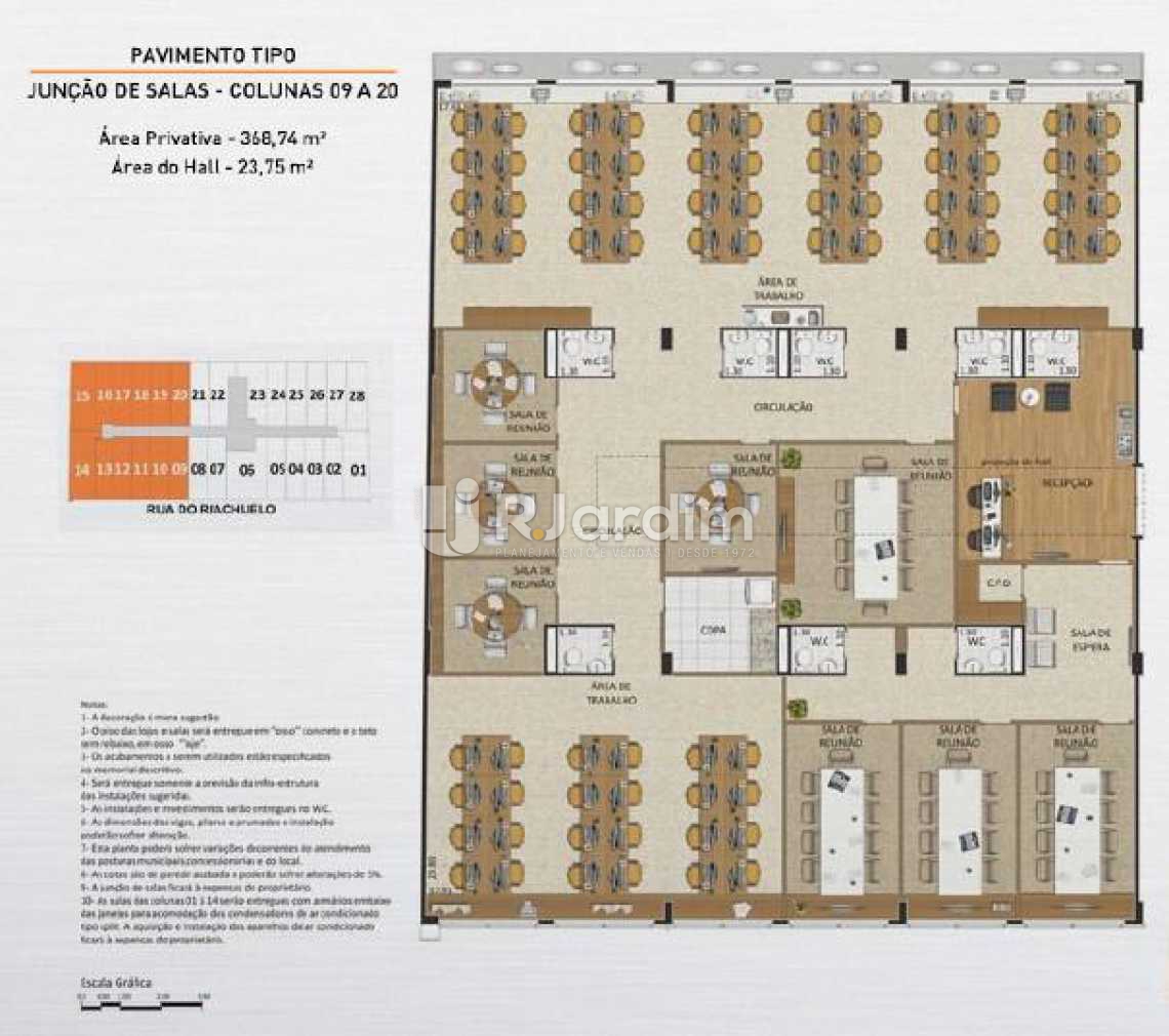 Conheça JUNÇÃO SALAS 9 A 20 do imóvel - Sala comercial À venda, Centro, Rio de Janeiro - SA0010 - 14 JUNÇÃO SALAS 9 A 20 - Sala comercial À venda, Centro, Rio de Janeiro - SA0010 - 14