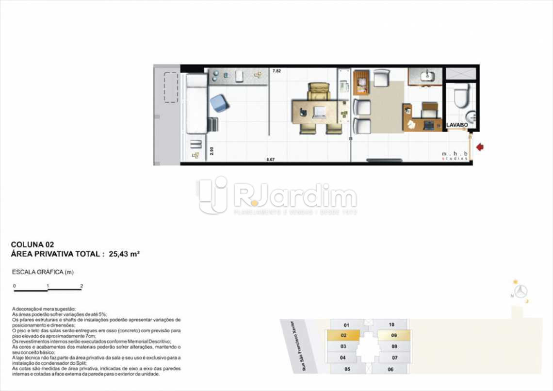 Conheça COLUNA 02 do imóvel - Sala Comercial À VENDA, Tijuca, Rio de Janeiro, RJ - LASL00004 - 13 COLUNA 02 - Sala Comercial À VENDA, Tijuca, Rio de Janeiro, RJ - LASL00004 - 13