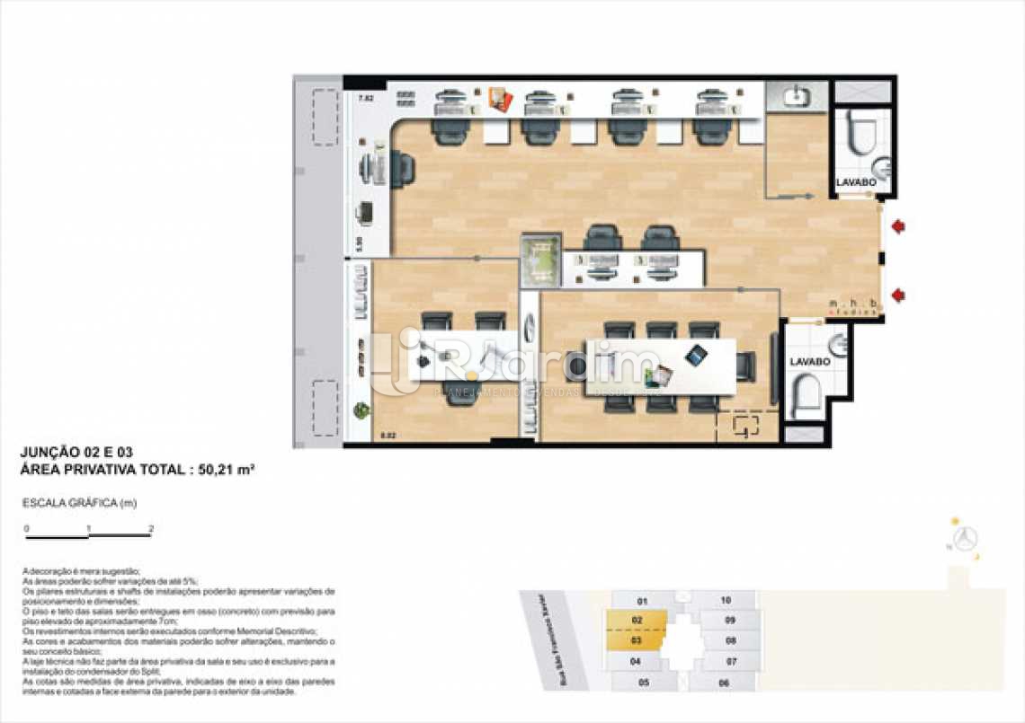 Conheça JUNÇÃO COLUNA 02 E 03 do imóvel - Sala Comercial À VENDA, Tijuca, Rio de Janeiro, RJ - LASL00004 - 16 JUNÇÃO COLUNA 02 E 03 - Sala Comercial À VENDA, Tijuca, Rio de Janeiro, RJ - LASL00004 - 16