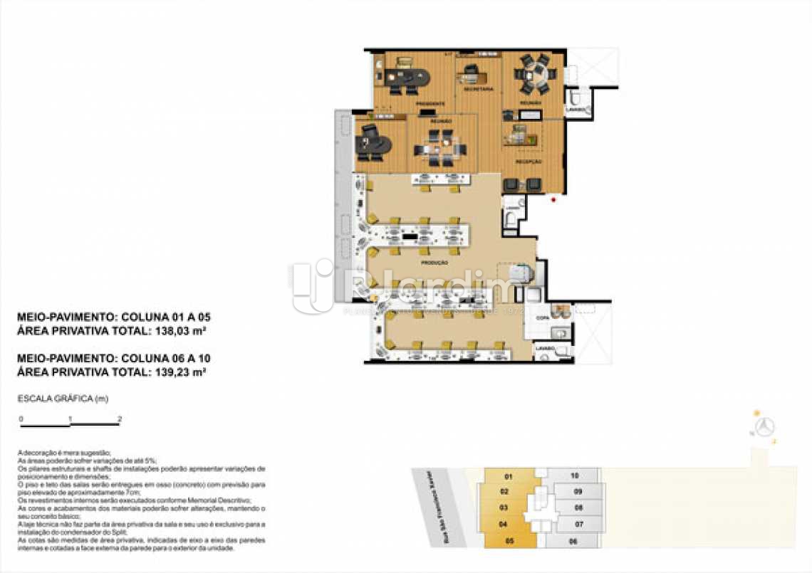 Conheça MEIO PAVIMENTO do imóvel - Sala Comercial À VENDA, Tijuca, Rio de Janeiro, RJ - LASL00004 - 17 MEIO PAVIMENTO - Sala Comercial À VENDA, Tijuca, Rio de Janeiro, RJ - LASL00004 - 17