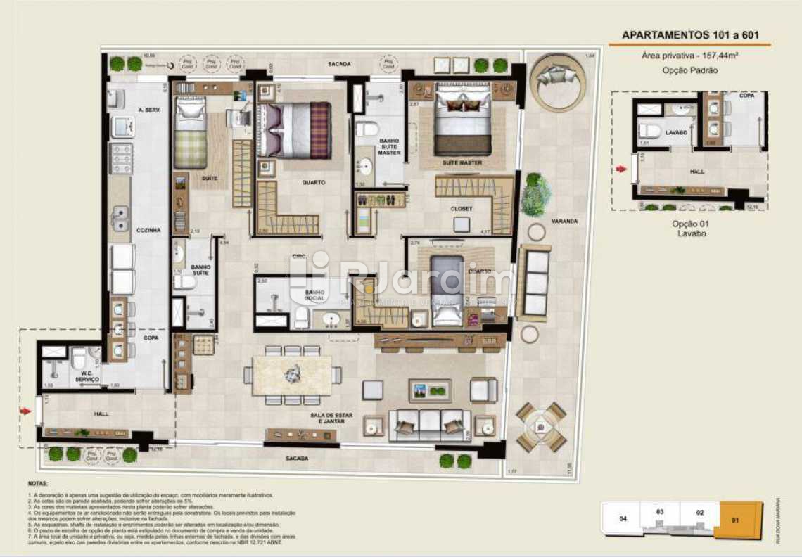 Conheça APARTAMENTOS 101 A 601 do imóvel - Apartamento À VENDA, Botafogo, Rio de Janeiro, RJ - LAAP40466 - 16 APARTAMENTOS 101 A 601 - Apartamento À VENDA, Botafogo, Rio de Janeiro, RJ - LAAP40466 - 16