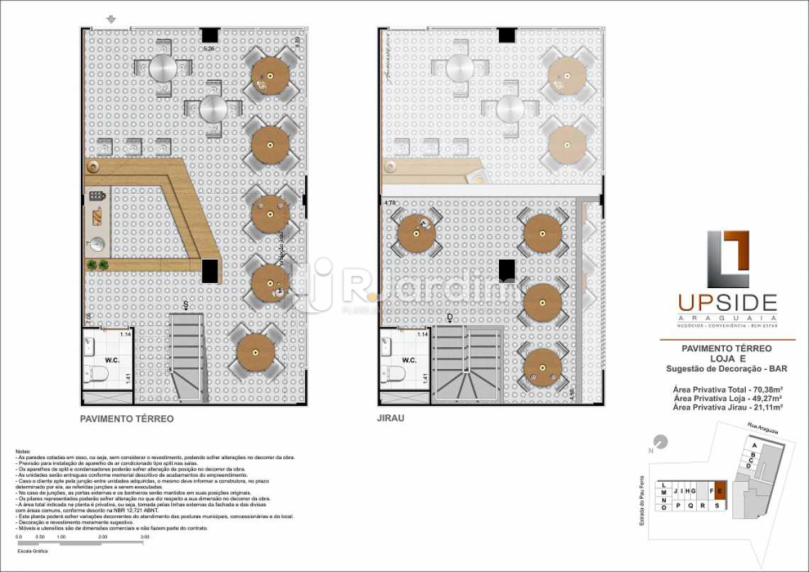 Conheça PLANTA-LOJA-E-BAR do imóvel - Sala Comercial À VENDA, Freguesia (Jacarepaguá), Rio de Janeiro, RJ - LASL00007 - 20 PLANTA-LOJA-E-BAR - Sala Comercial À VENDA, Freguesia (Jacarepaguá), Rio de Janeiro, RJ - LASL00007 - 20