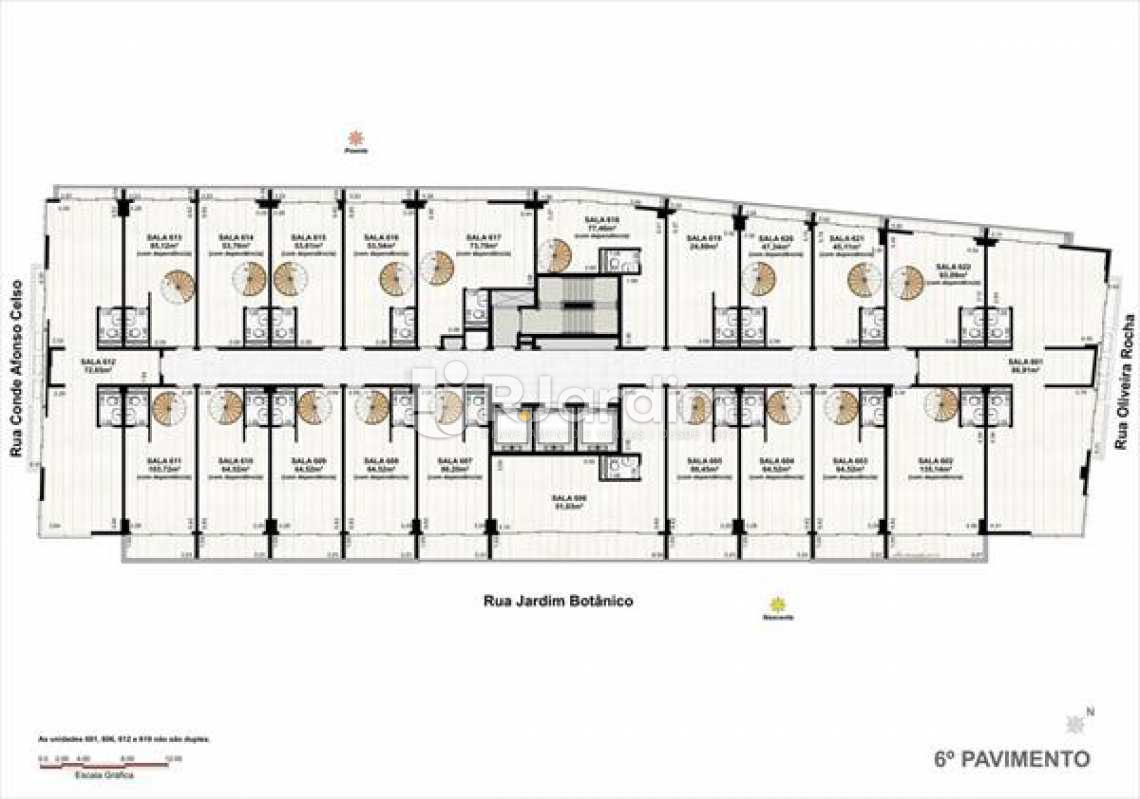 Conheça PLANTA SECA 1 do imóvel - Sala Comercial À VENDA, Jardim Botânico, Rio de Janeiro, RJ - LASL00016 - 28 PLANTA SECA 1 - Sala Comercial À VENDA, Jardim Botânico, Rio de Janeiro, RJ - LASL00016 - 28