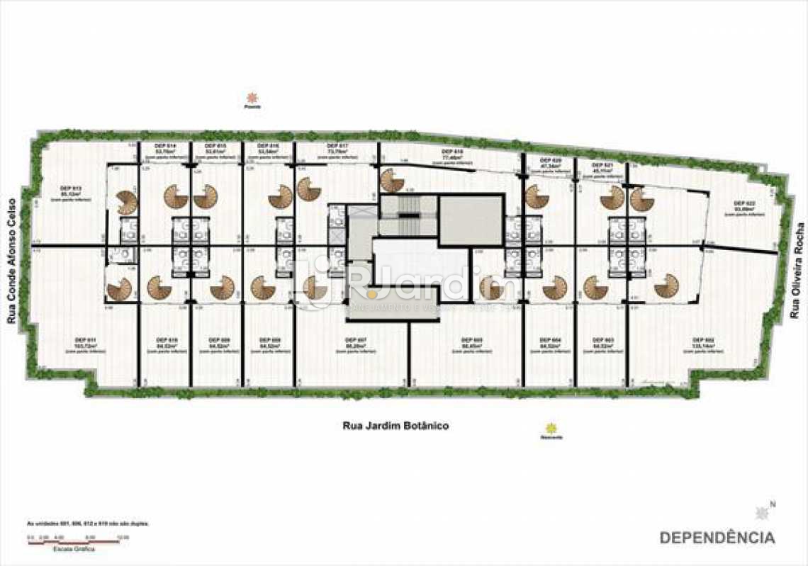 Conheça PLANTA SECA DEPENDENCIA do imóvel - Sala Comercial À VENDA, Jardim Botânico, Rio de Janeiro, RJ - LASL00016 - 29 PLANTA SECA DEPENDENCIA - Sala Comercial À VENDA, Jardim Botânico, Rio de Janeiro, RJ - LASL00016 - 29