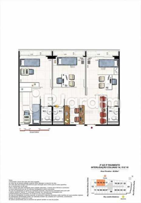 Conheça PLANTAS 2 do imóvel - Sala Comercial À VENDA, Jardim Botânico, Rio de Janeiro, RJ - LASL00016 - 17 PLANTAS 2 - Sala Comercial À VENDA, Jardim Botânico, Rio de Janeiro, RJ - LASL00016 - 17