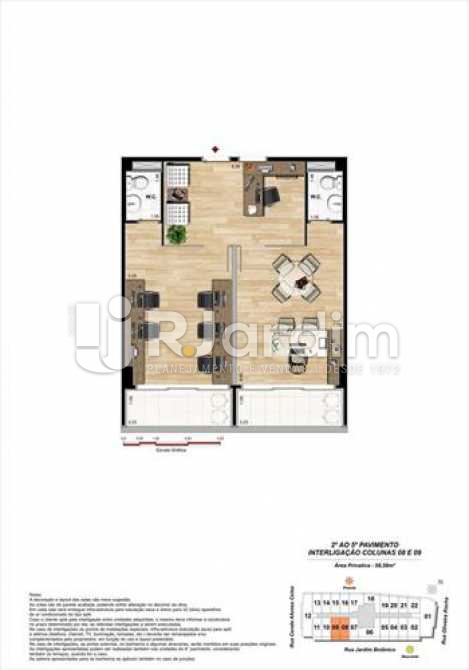 Conheça PLANTAS 3 do imóvel - Sala Comercial À VENDA, Jardim Botânico, Rio de Janeiro, RJ - LASL00016 - 18 PLANTAS 3 - Sala Comercial À VENDA, Jardim Botânico, Rio de Janeiro, RJ - LASL00016 - 18