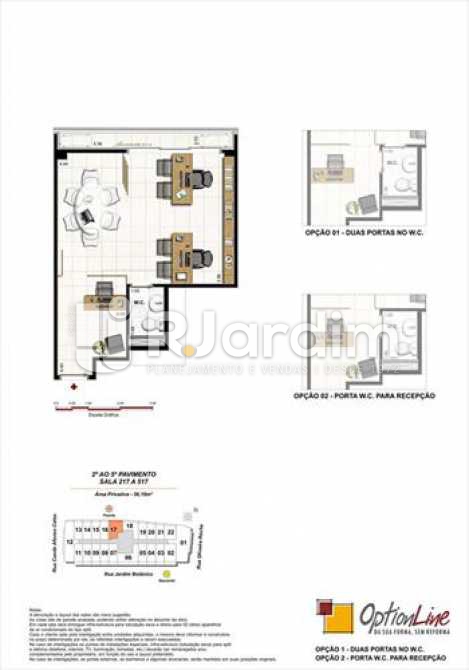 Conheça PLANTAS 9 do imóvel - Sala Comercial À VENDA, Jardim Botânico, Rio de Janeiro, RJ - LASL00016 - 24 PLANTAS 9 - Sala Comercial À VENDA, Jardim Botânico, Rio de Janeiro, RJ - LASL00016 - 24